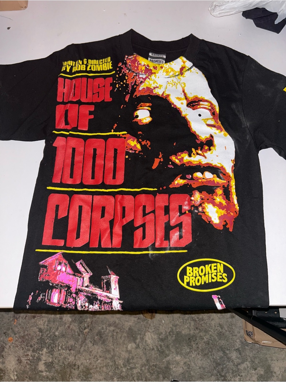 Broken Promises House of 1000 Corpses Graphic Tee - Black/Red